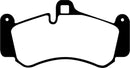 EBC 01-03 Porsche 911 (996) (Cast Iron Rotor only) 3.6 Twin Turbo GT2 Yellowstuff Front Brake Pads-6