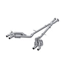 MBRP 2022 Kia Stinger 3.3L T304 SS Cat-Back Exhaust- Dual Split Rear Quad Outlet Uses Factory Bezels-1