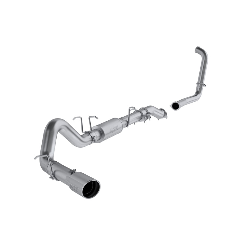 MBRP 2003-2007 Ford F-250/350 6.0L EC/CC Turbo Back Single Side (Stock Cat) - 0