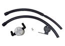 J&L 07-21 Toyota Tundra 5.7L Driver Side Oil Separator 3.0 - Clear Anodized-1