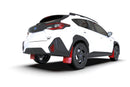 Rally Armor 24-26 Subaru Crosstrek Red UR Mud Flap White Logo-3