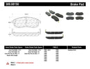StopTech Performance 02-05 Infiniti G35 / 07-09 Nissan Altima/Sentra / 6/02-05 350Z Front Brake Pa-10