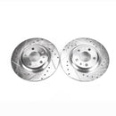 Power Stop 09-19 Audi A4 Rear Evolution Drilled & Slotted Rotors - Pair-1