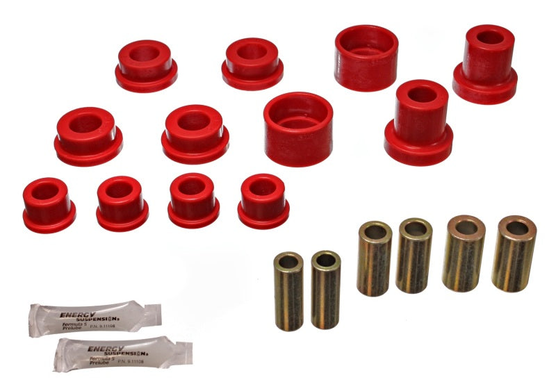 Energy Suspension 90-94 Mitsubishi Eclipse AWD Red Rear Control Arm Bushing Set - 0