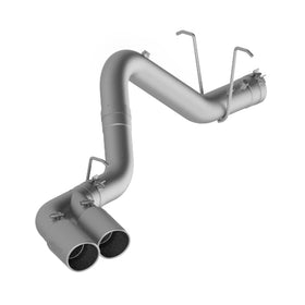 MBRP 11-15 Chevy/GMC 2500/3500 4in Filter Back Dual Outlet Single Side Alum Exhaust System - 0