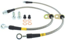 StopTech 08-10 EVO X AWD Stainless Steel Rear Brake Lines-1