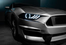 Oracle Lighting 18-23 Ford Mustang Dynamic ColorSHIFT LED Headlights - Black Series-19
