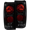 ANZO 1982-1994 Chevrolet S-10 Taillights Dark Smoke-1