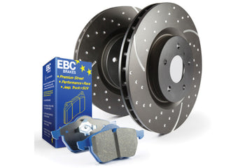 EBC S6 Brake Pad and Rotor Kit - 0