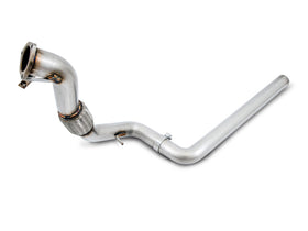 AWE Tuning Audi B9 A5 Track Edition Exhaust Dual Outlet - Diamond Black Tips (Includes DP) - 0