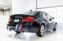 AWE Tuning BMW F3X 340i Touring Edition Axle-Back Exhaust - Diamond Black Tips (102mm)-2