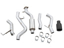 AWE Tuning 2021+ Ford Bronco 0FG Single Rear Exit Exhaust w/Diamond Black Tip & Bash Guard-10