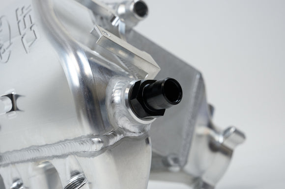 CSF BMW M2/M3/M4 S58 Comp &amp; Non-Comp (G8X) Charge-Air Cooler Manifold - Thermal Dispersion Black