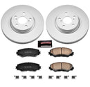 Power Stop 09-10 Pontiac Vibe Front Z17 Evolution Geomet Coated Brake Kit-1