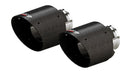 Borla 15-24 Dodge Charger V8 / 2023 Chrysler 300C T-304 SS Tips 5in Outlet - Carbon / Black Anodized-3