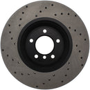 StopTech 07-10 BMW 335i Cross Drilled Left Front Rotor-12