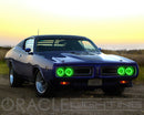 Oracle Pre-Installed Lights 5.75 IN. Sealed Beam - Green Halo-8
