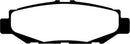EBC 93-97 Lexus GS300 3.0 Redstuff Rear Brake Pads-4