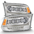 AlphaRex 09-18 Ram 2500 NOVA LED Proj Headlights Plank Style Chrome w/Activ Light/Seq Signal/DRL-6