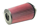 K&N Universal Filter Round Tapered 4in FlangeID / 6.625in Base OD / 5.25in Top OD / 9.5in Height-2