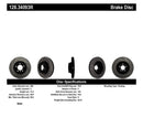 StopTech 07-10 BMW 335i Cross Drilled Right Front Rotor-9