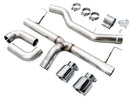 AWE Tuning 19-23 BMW 330i / 21-23 BMW 430i Base G2X Track Edition Axle-Back Exhaust - Chrome Silver-12