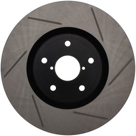 StopTech Power Slot 05-08 STi Front Right Slotted Rotor - 0