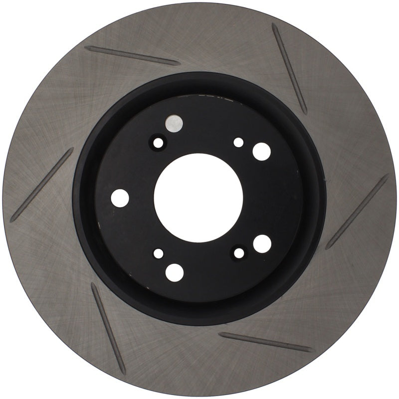 StopTech Power Slot Slotted 06-08 Honda Civic Si Front Left Rotor - 0