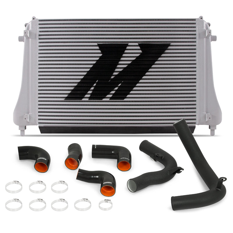Mishimoto 2015+ VW MK7 Golf TSI / GTI / R Performance Intercooler Kit w/ Pipes (Black) - 0