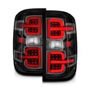 ANZO 15-19 Chevy Silverado 2500HD/3500HD (Halgn Only) LED Tail Lights w/Black Light Bar & Clear Lens-12