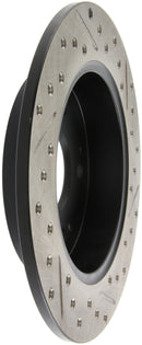 StopTech 06-09 Honda Civic Ex/Si Slotted & Drilled Right Rear Rotor-4