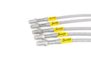Goodridge 8/84-7/87 Toyota Corolla GTS Stainless Steel Brake Line Kit-9