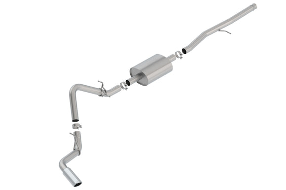 Borla 2019 Silv/Sierra C/B Exhaust S-Type 1500 5.3L V8 AT 2&4WD EC STB(78.8) CC SB(69.3) 147.4 WB