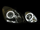 ANZO 1998-2005 Lexus Gs300 Projector Headlights w/ Halo Chrome-4