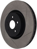 StopTech Power Slot 04 STi Front Left SportStop Slotted Rotor-5