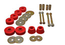 Energy Suspension Chevy Pickup Body Mounts - Red-2