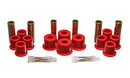 Energy Suspension 8/81-96 Ford F100/F150 2WD Red Rear Leaf Spring Bushing Set-2
