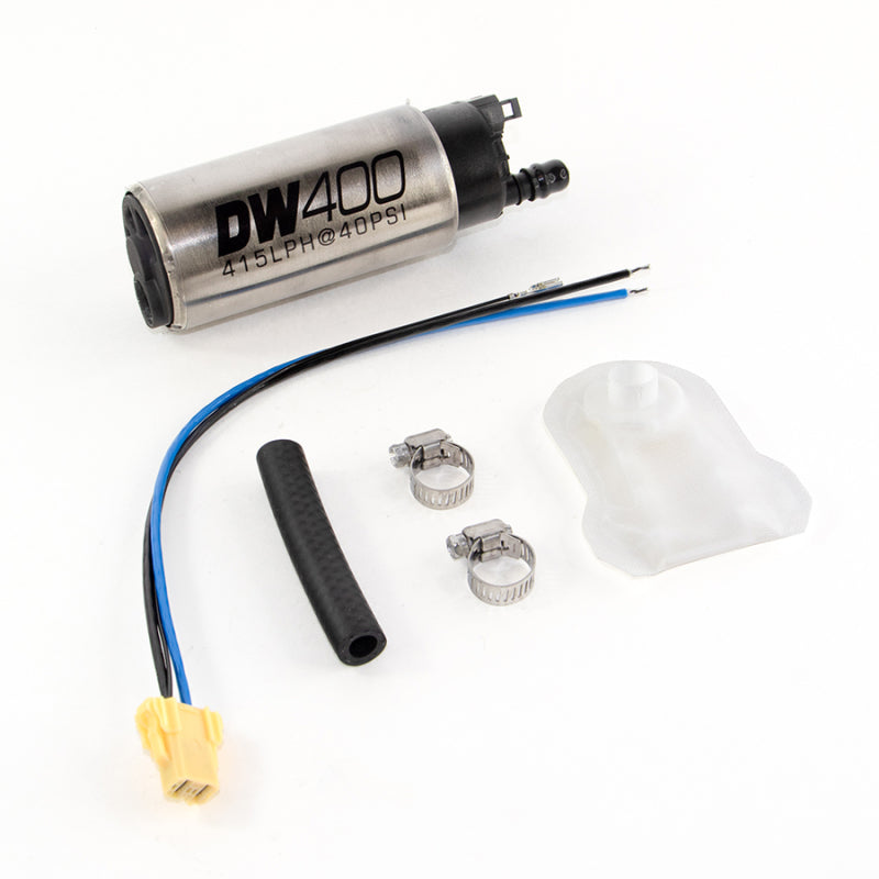 DeatschWerks 415LPH DW400 In-Tank Fuel Pump w/ 9-1041 Install Kit 98-11 Nissan Patrol - 0