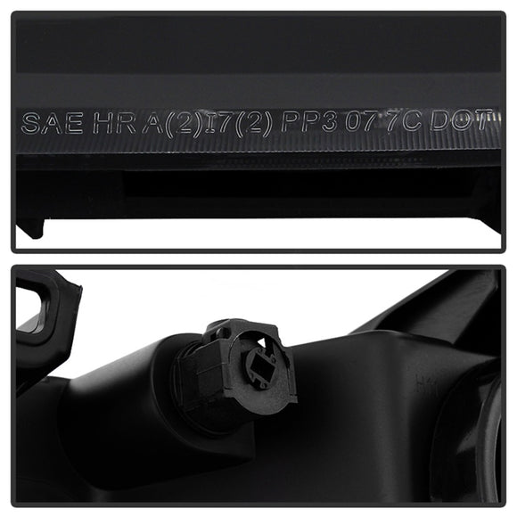 xTune GMC Sierra 07-13 Crystal Headlights Black HD-JH-GSIE07-AM-BK