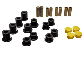 Energy Suspension 90-97 Mazda Miata Black Front Control Arm Bushing Set - 0