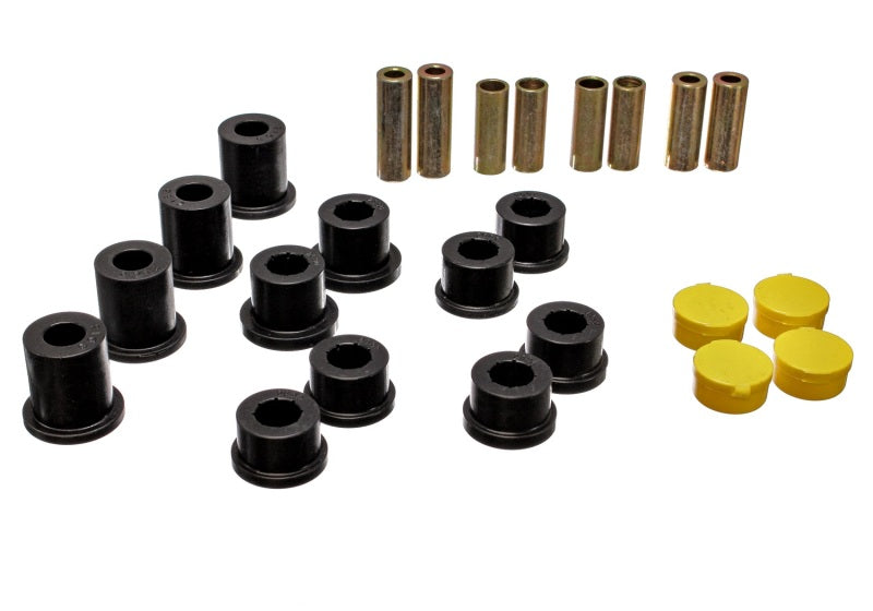 Energy Suspension 90-97 Mazda Miata Black Front Control Arm Bushing Set - 0