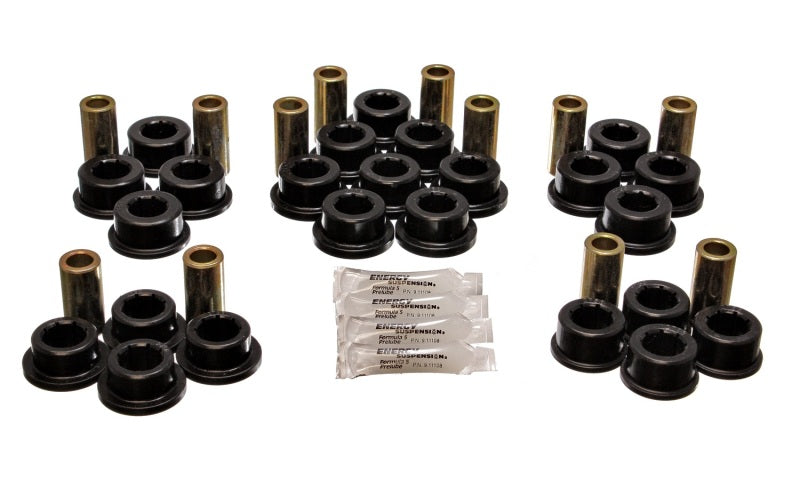 Energy Suspension 87-92 Toyota Supra Black Rear Control Arm Bushing Set - 0