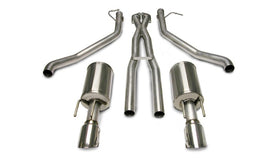Corsa 2005-2006 Pontiac GTO 6.0L V8 2.5in Sport Cat-Back + XPipe Exhaust Polished Tips - 0
