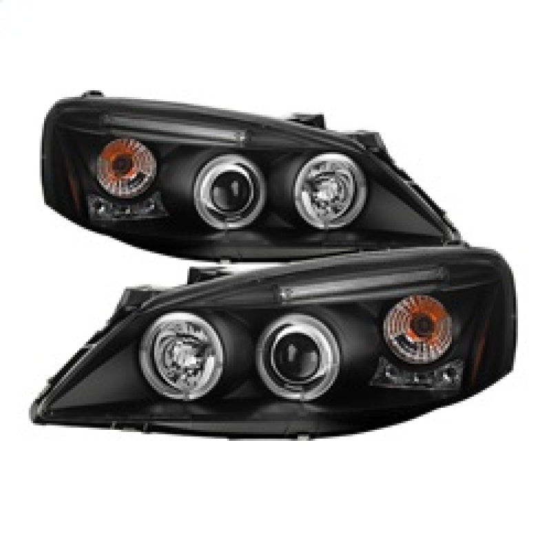 Spyder Pontiac G6 2/4DR 05-08 Projector Headlights LED Halo LED Blk PRO-YD-PG605-HL-BK - 0