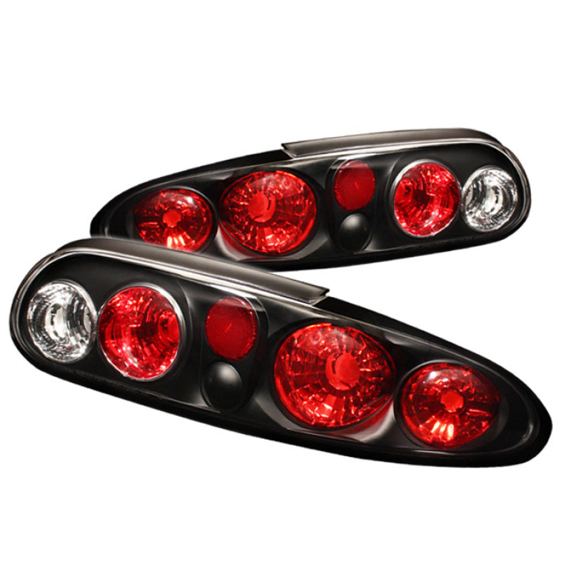 Spyder Chevy Camaro 93-02 Euro Style Tail Lights Black ALT-YD-CCAM98-BK - 0