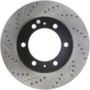 StopTech 07-08 Toyota FJ Cruiser / 05-08 Tacoma (6 lug) / 03-08 4 Runner (319mm disc) SportStop Slo-10