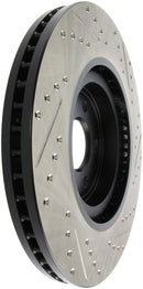 StopTech Infiniti G37 / Nissan 370Z SportStop Slotted & Drilled Front Right Rotor-3