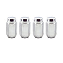McGard Hex Lug Nut (Cone Seat) M14X1.5 / 22mm Hex / 1.635in. Length (4-Pack) - Chrome-7
