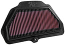 K&N 2016 Kawasaki ZX1000 Ninja ZX-10R Replacement Air Filter-4