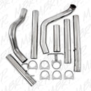 MBRP 1999-2003 Ford F-250/350 7.3L 4in Turbo Back Single No Muffler T409 SLM Series Exhaust System-10